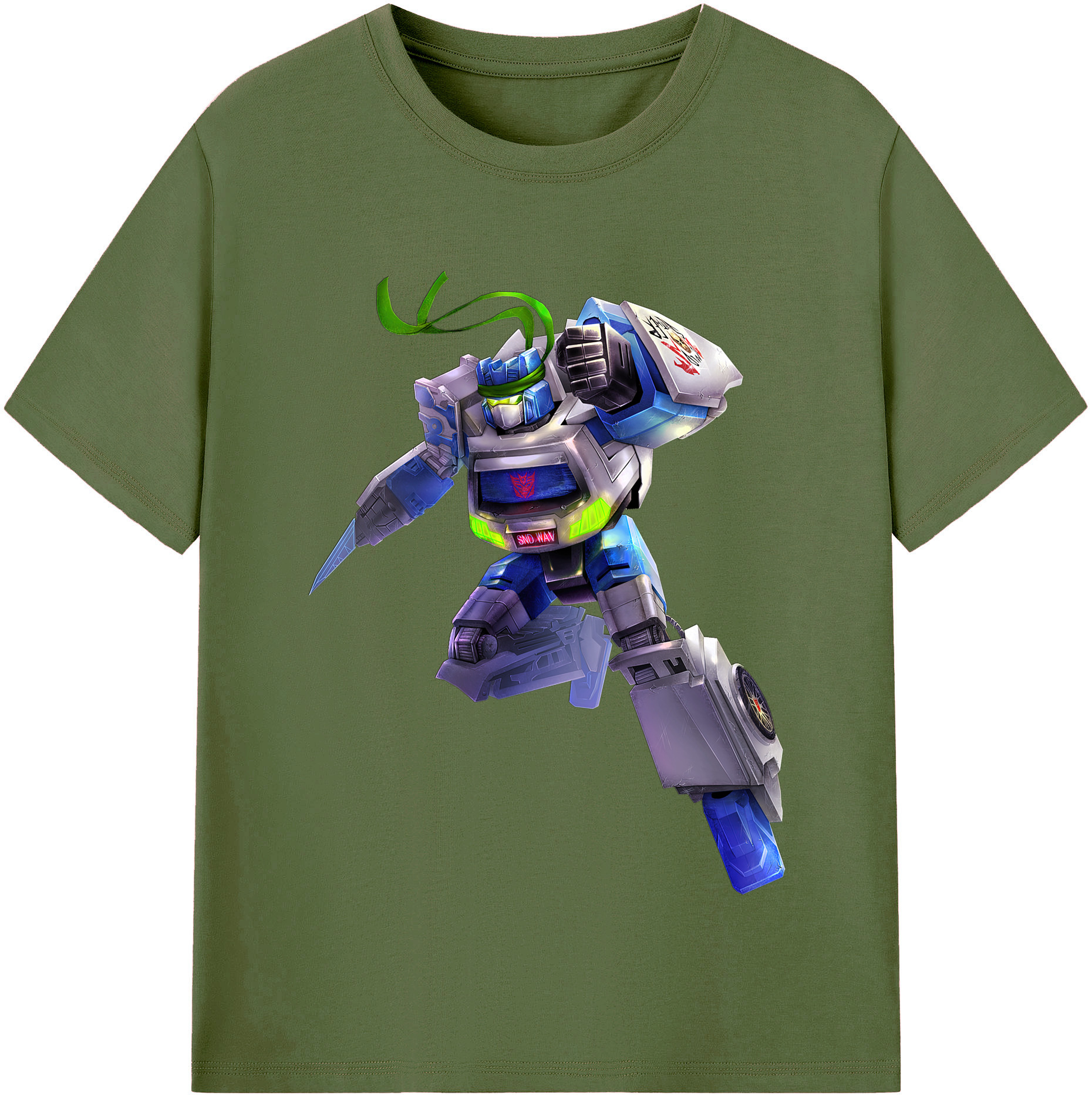 （画像用）  綿100％半袖Tシャツ（フロントプリント）